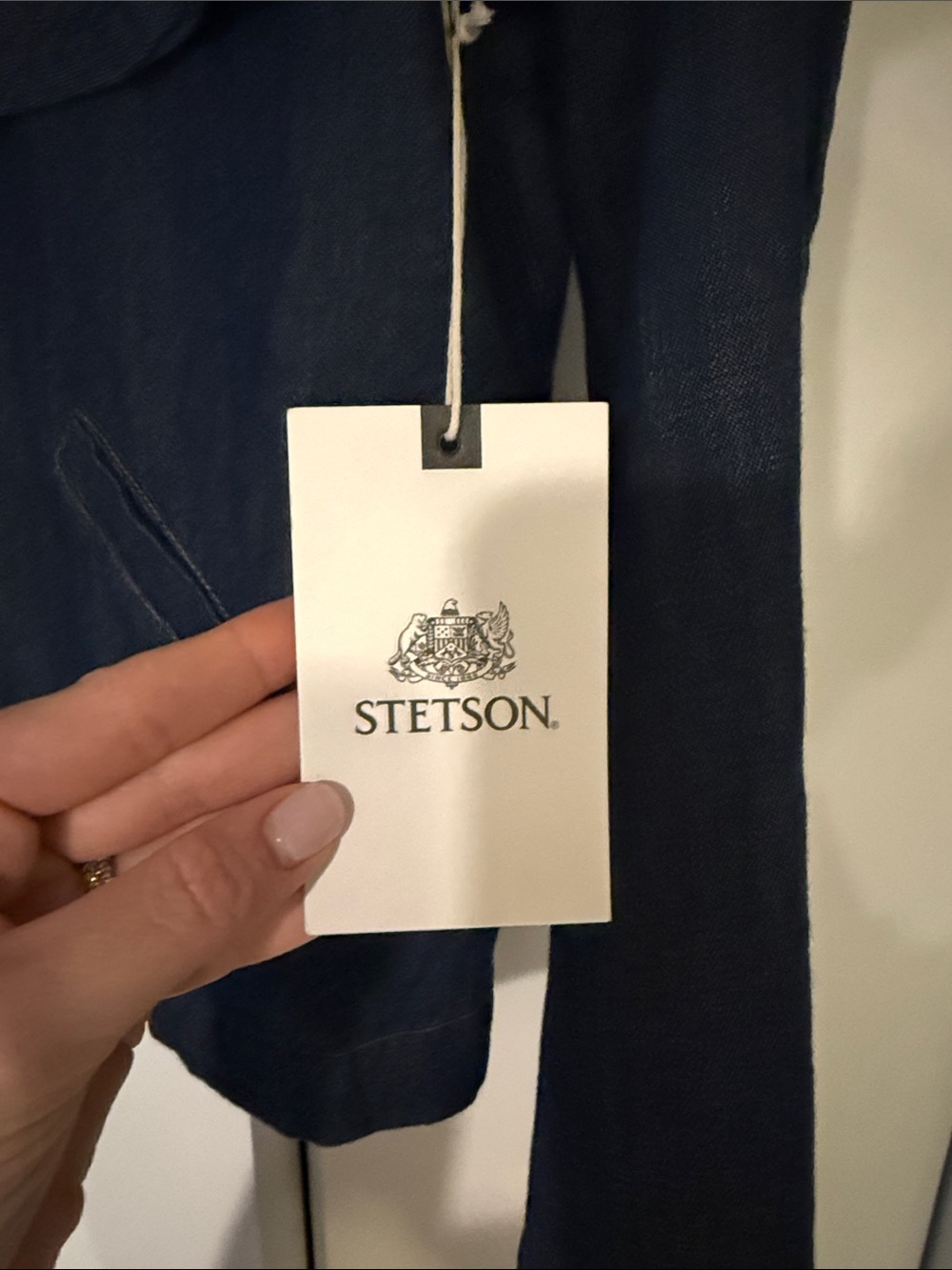 Stetson 100% Cotton Cape Jean Jacket - Picture 4 of 7
